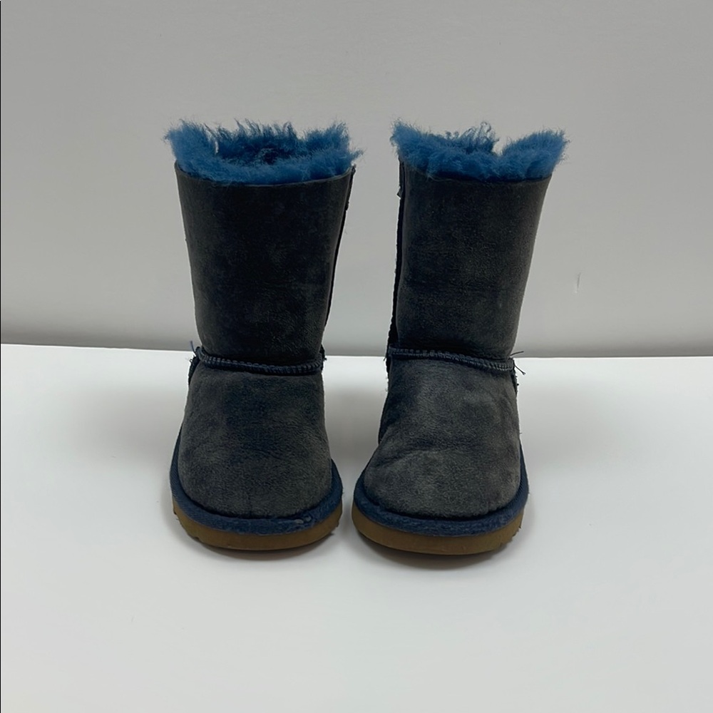 UGG Blue Fur-Lined Boots